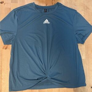 adidas Blue Short Sleeve Tee